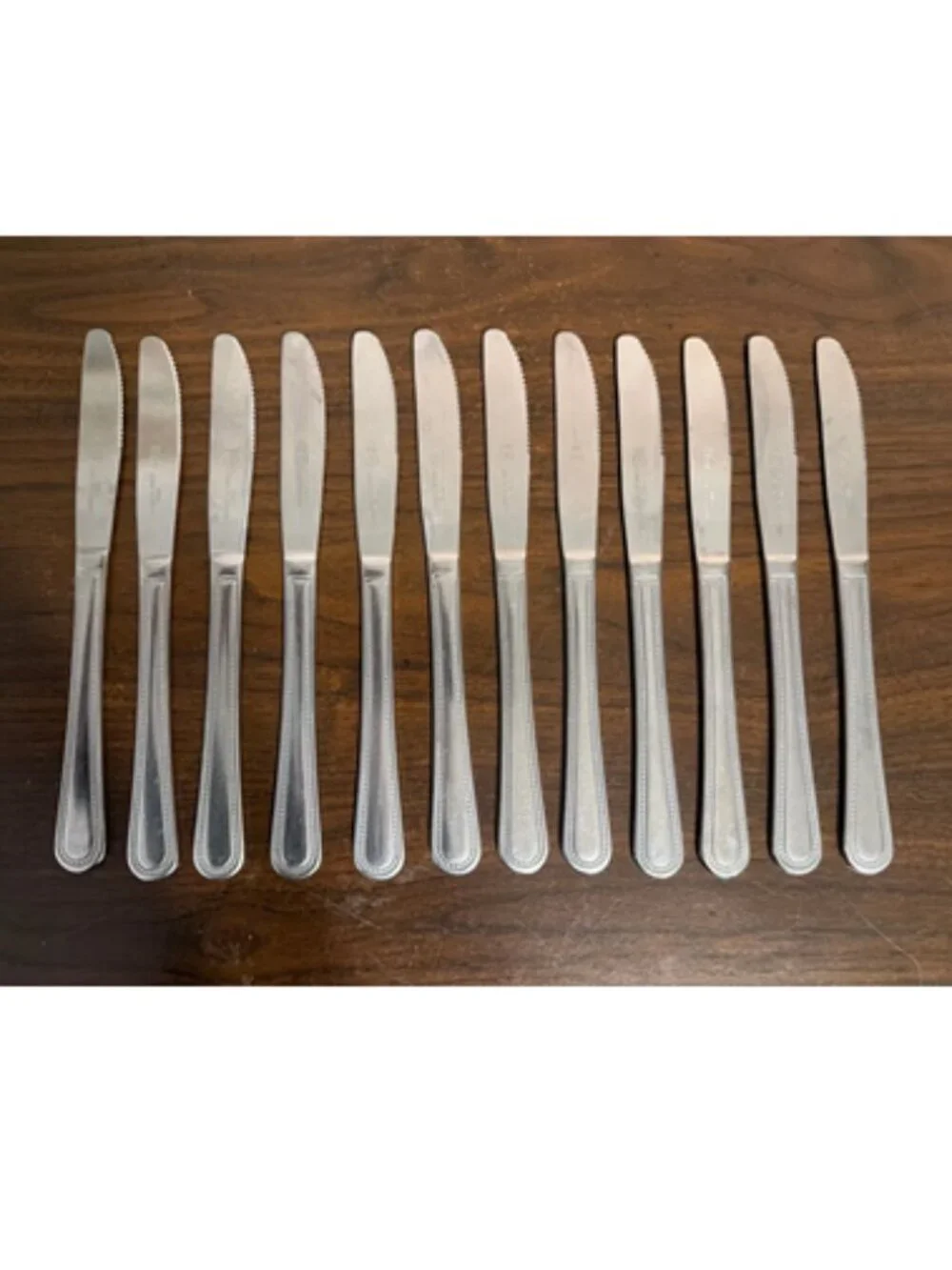 Bakers & Chefs China Stainless Steel NSF Flatware 41 pcs, Service for 6+